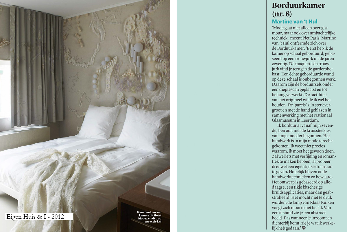 Martine van 't Hul Borduur Borduren